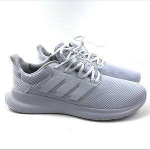 NWT Adidas Womens Size 10 White Runfalcon Sneaker